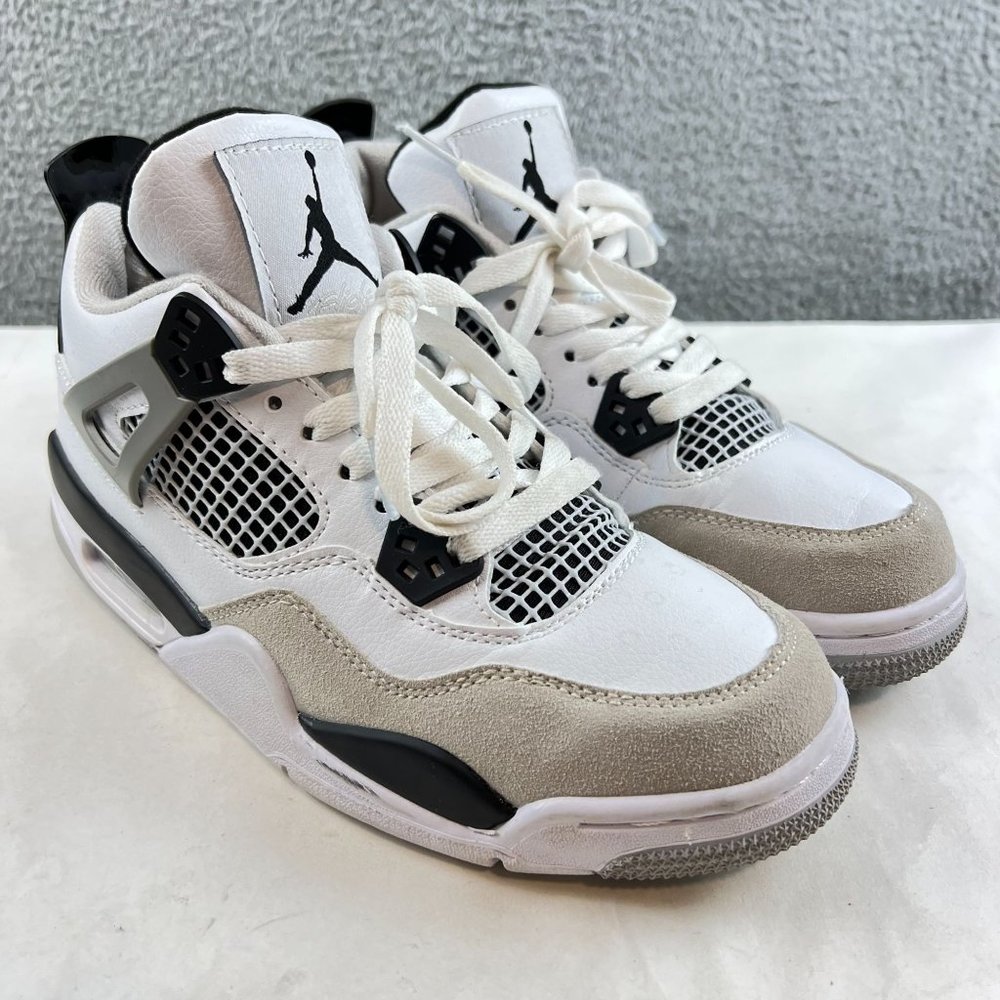 Nike Air Jordan 4 Military Black size 8 DH6927-111 OG IV White